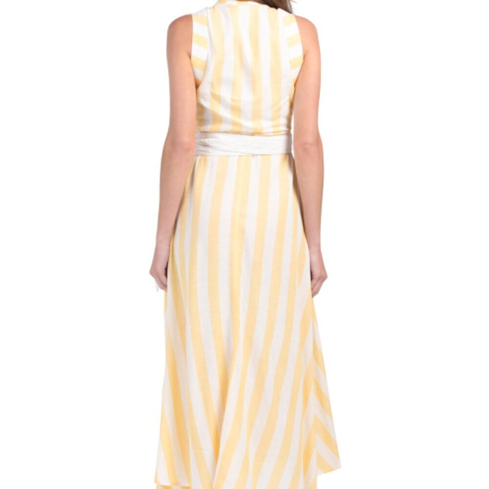 sleeveless Garden Wrap Dress - Picture 6 of 7